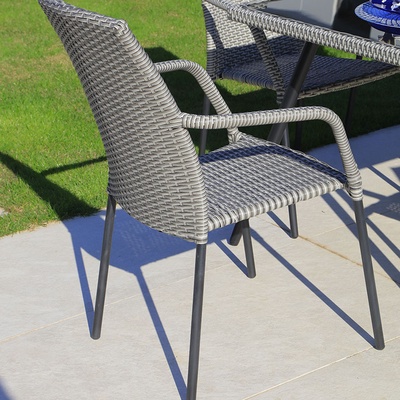 Mesa Ratan Sintetico Habana 150x90cm